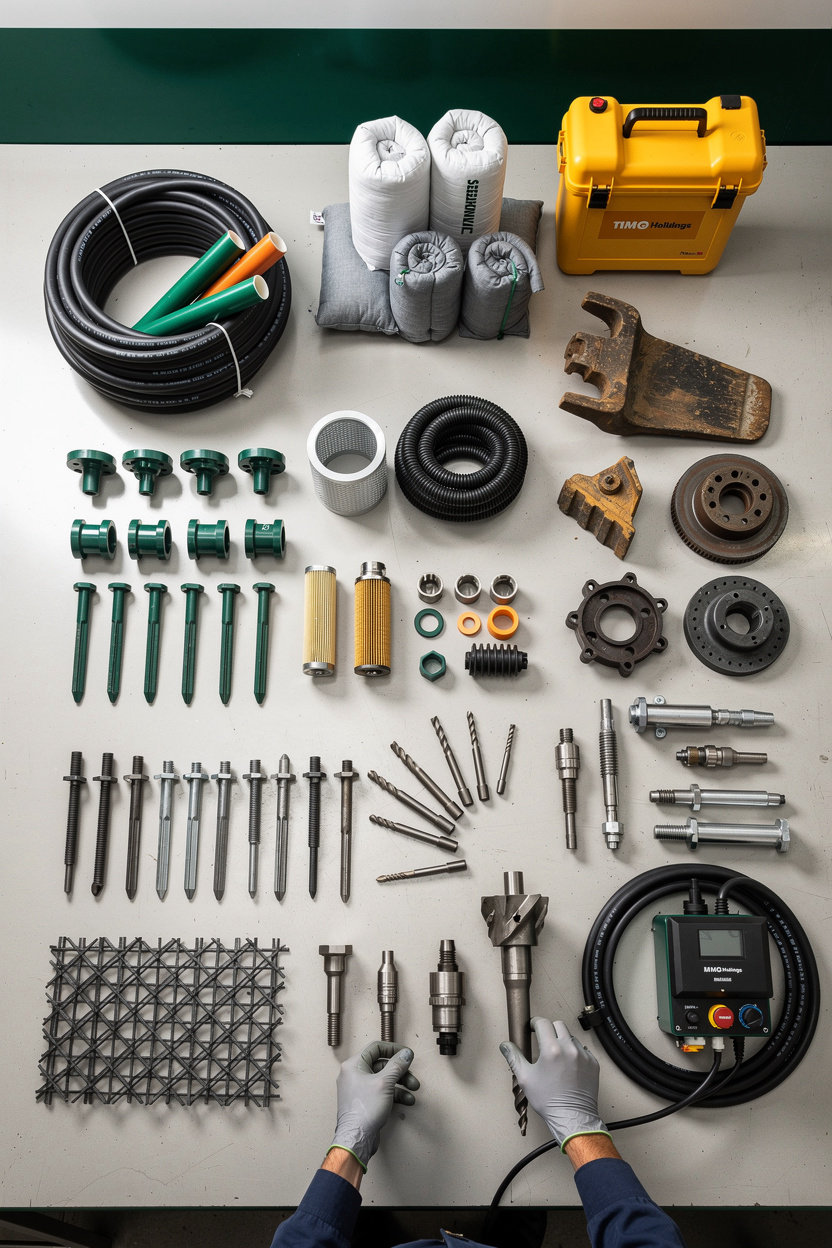 MMGD Holdings (Pty) Ltd mining components and spares for trackless and conventional mining operations